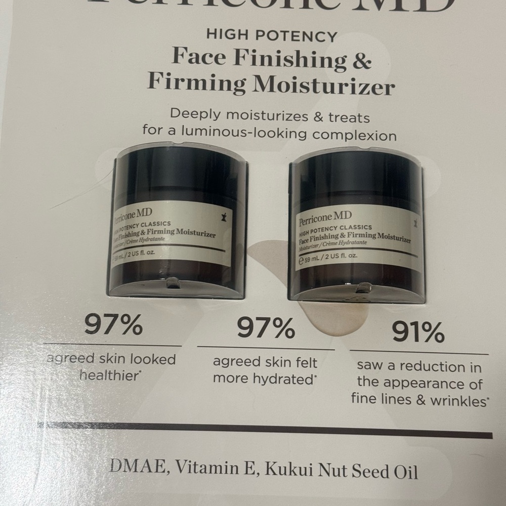 Perricone MD Face Finishing & Firming Moisturizer two pack